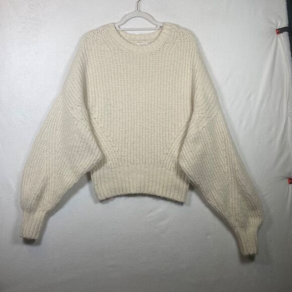 Pilcro Chunky Knit Balloon Sleeve Sweater – Size M - Picture 1 of 11
